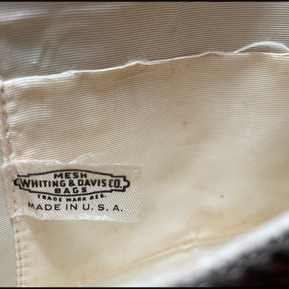 Whiting & Davis Silver Clutch - Picture 3 of 8